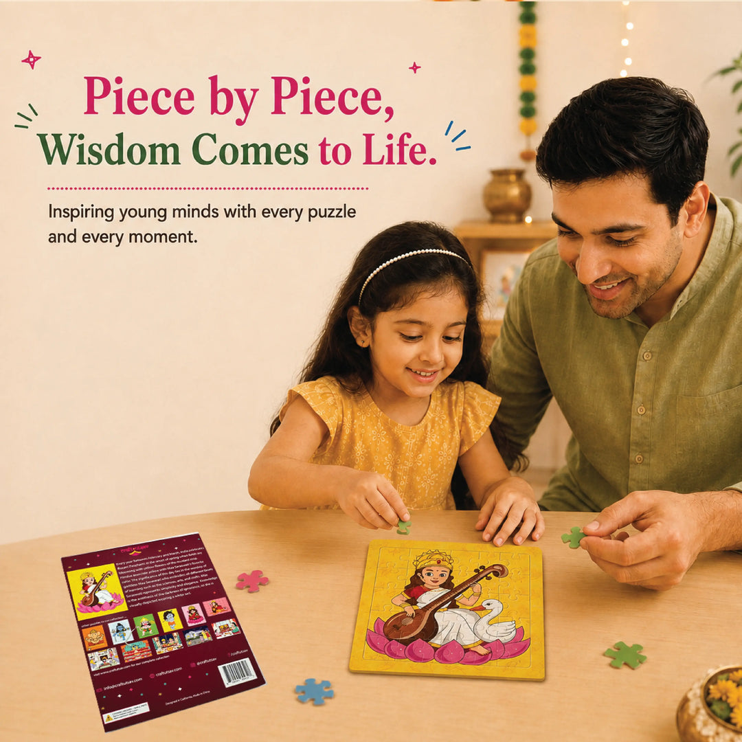 Saraswati Maa Jigsaw Puzzle