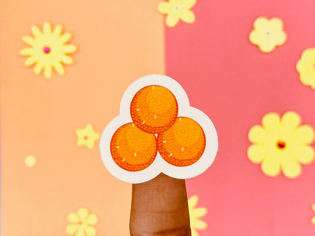 Diwali Stickers - Indian Sweets - 10 stickers on 1 sticker sheet