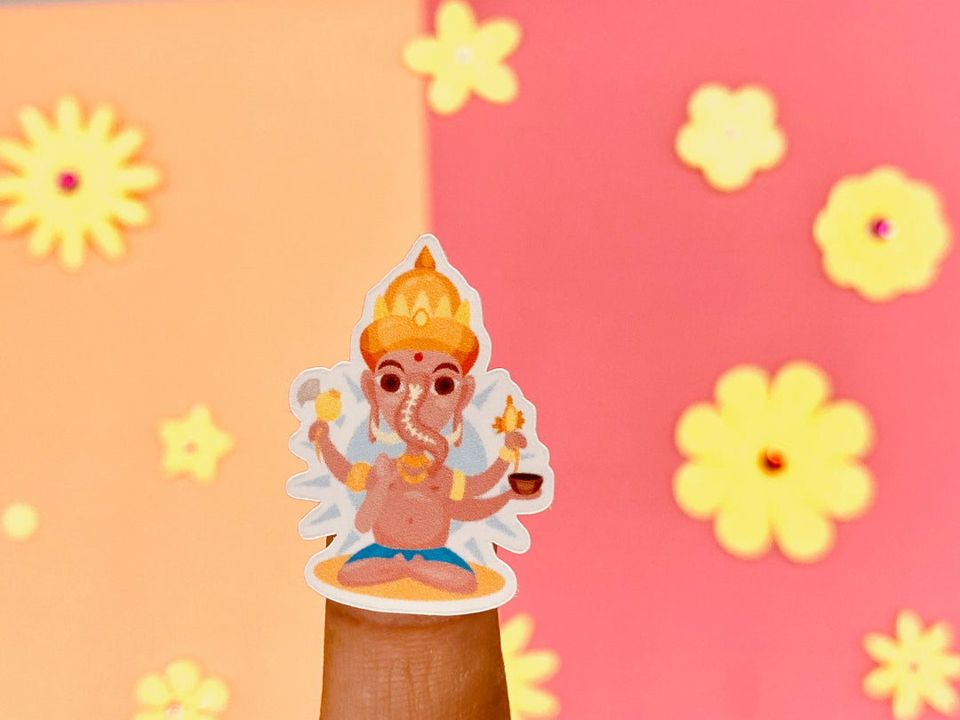 Hindu Gods, Goddesses and Symbols - 13 stickers on 1 sticker sheet