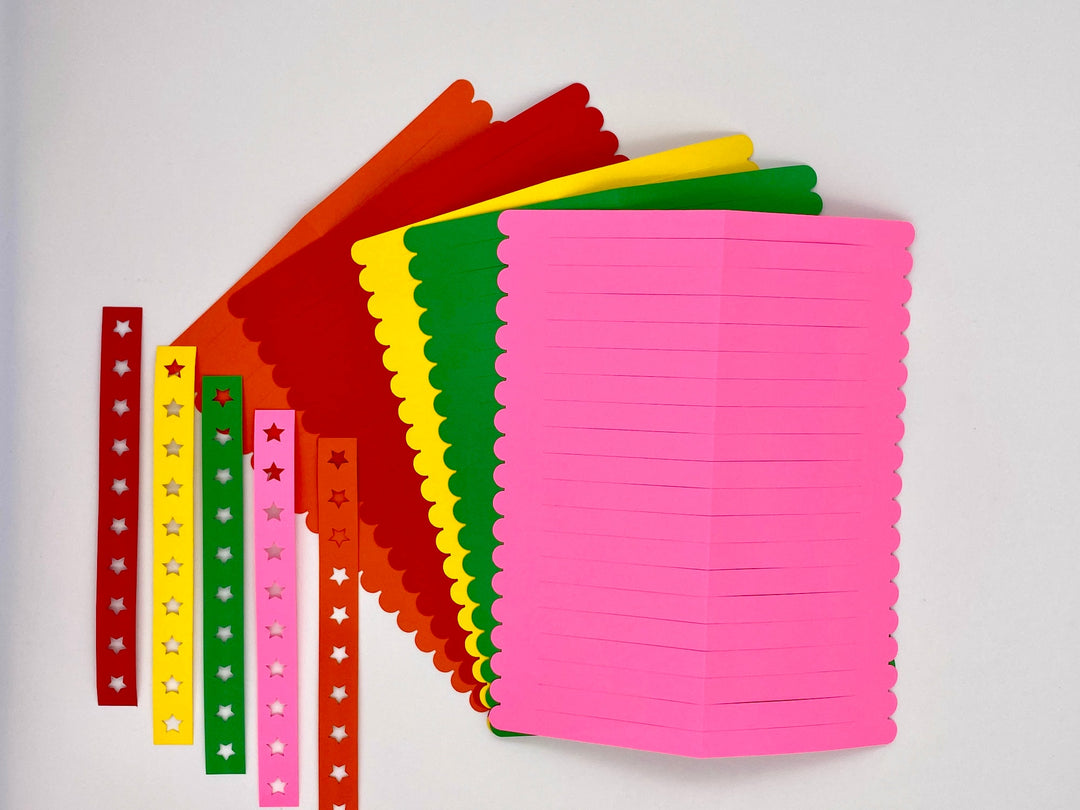 Diwali Decoration Craft Kit for kids - Makes Paper Lantern,  Diya and greeting cards - A fun Diwali Gift & Activity for full family