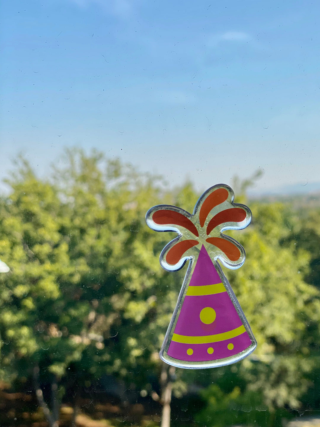 Diwali Window Gel Clings