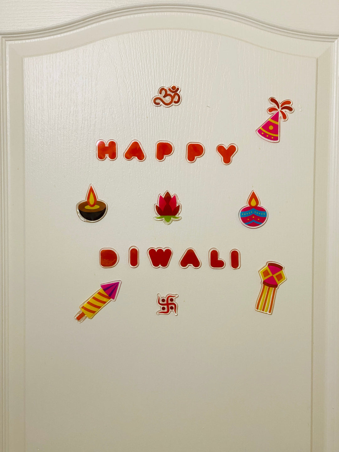 Diwali Window Gel Clings
