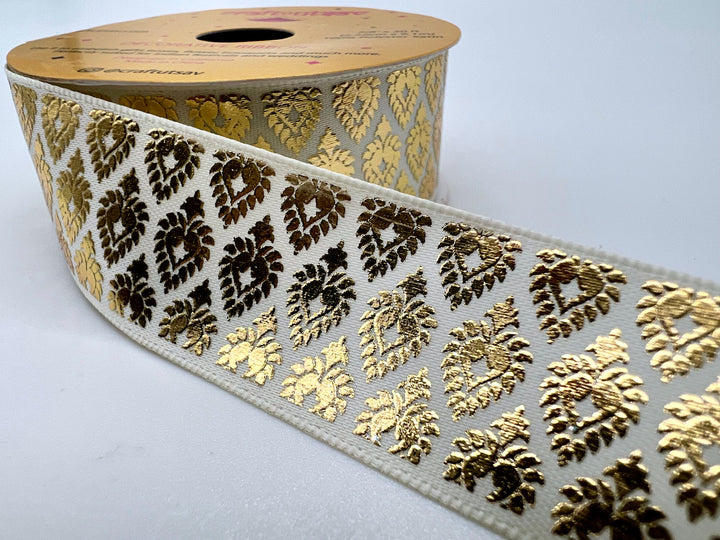 Indian Sari Border Ribbon use for Weddings, Gift Wrapping, Crafting and much more