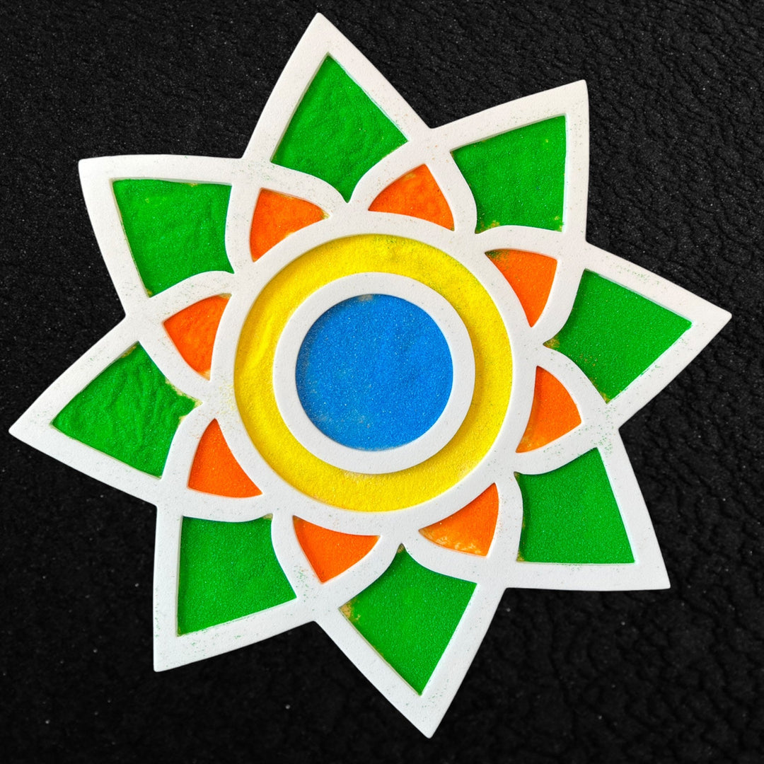 Diwali Rangoli Mat (Set of 2)
