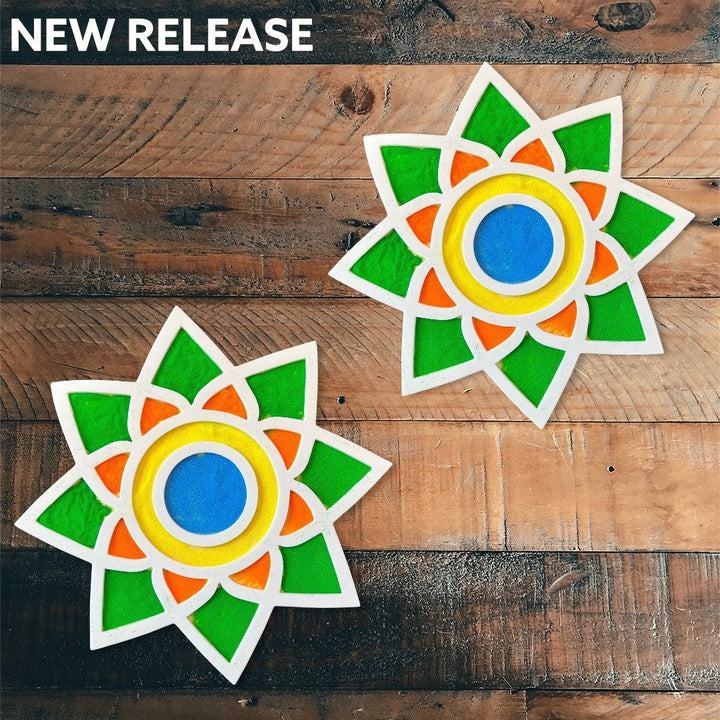 Diwali Rangoli Mat (Set of 2)