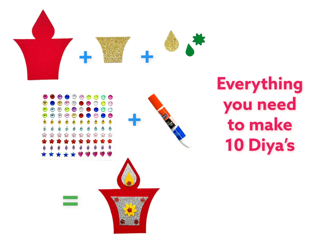 Diwali Diya Foam Craft Kit