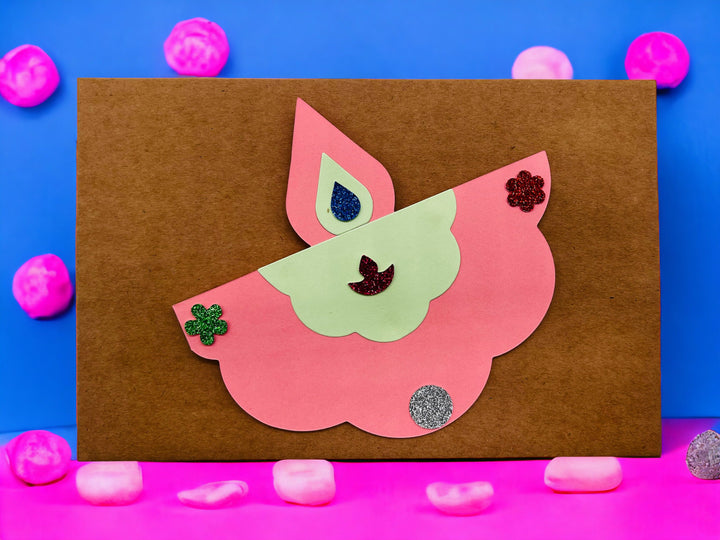 Diwali Card Craft Kit - Diya