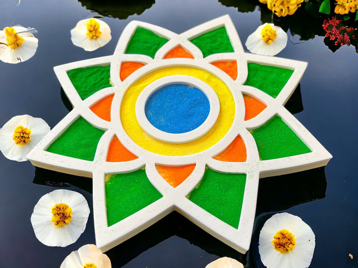 Diwali Rangoli Mat (Set of 2)