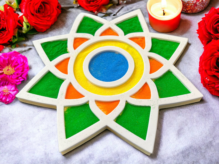 Diwali Rangoli Mat (Set of 2)